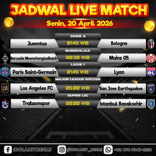 JADWAL PERTANDINGAN