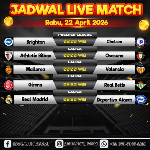 JADWAL PERTANDINGAN