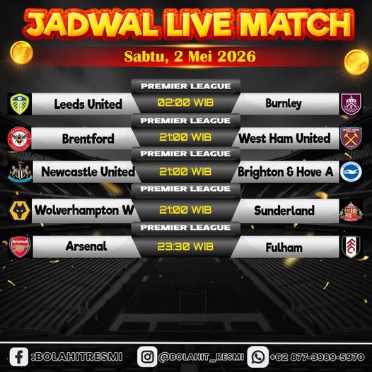 JADWAL PERTANDINGAN