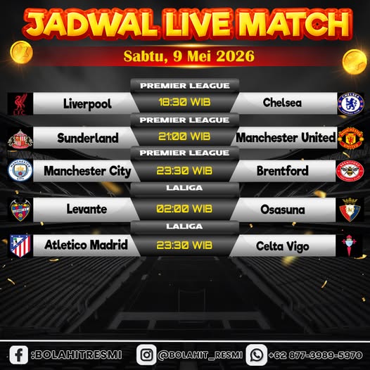 JADWAL PERTANDINGAN